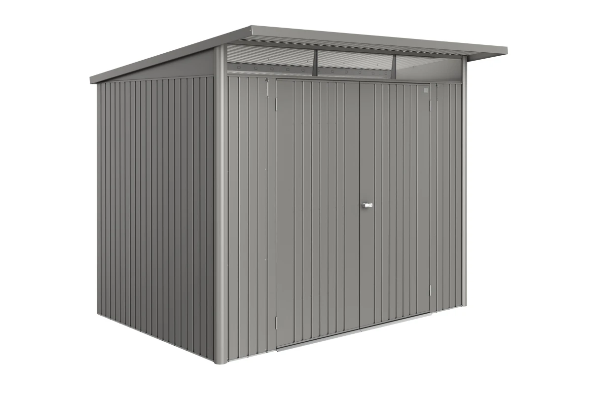 Abri métal BIOHORT AvantGarde ECO A5 double porte