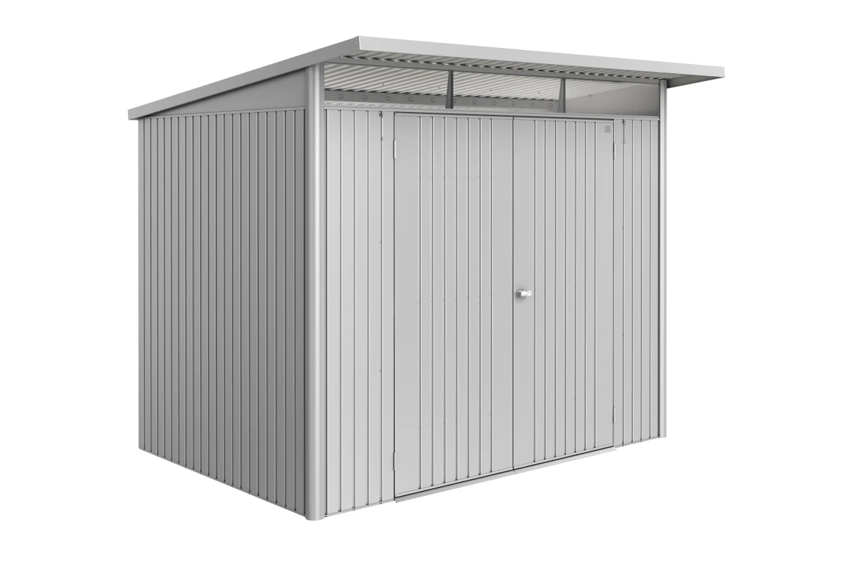 Abri métal BIOHORT AvantGarde ECO A5 double porte
