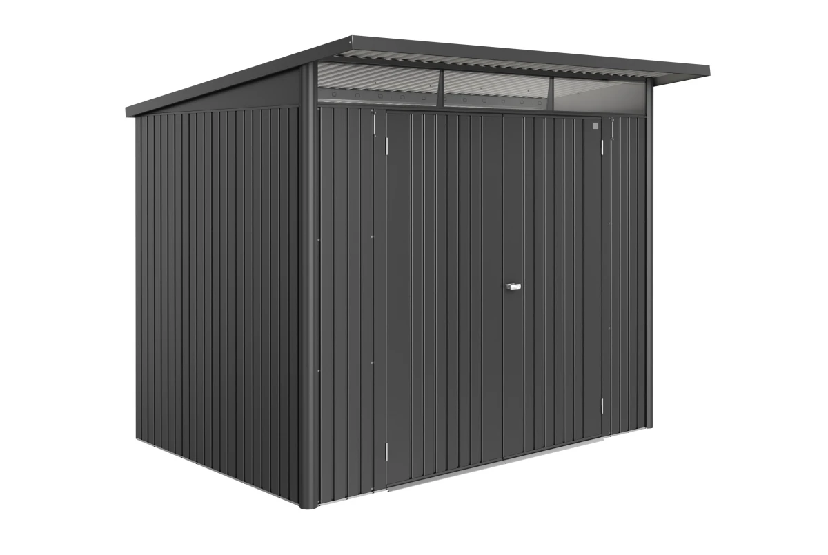 Abri métal BIOHORT AvantGarde ECO A5 double porte