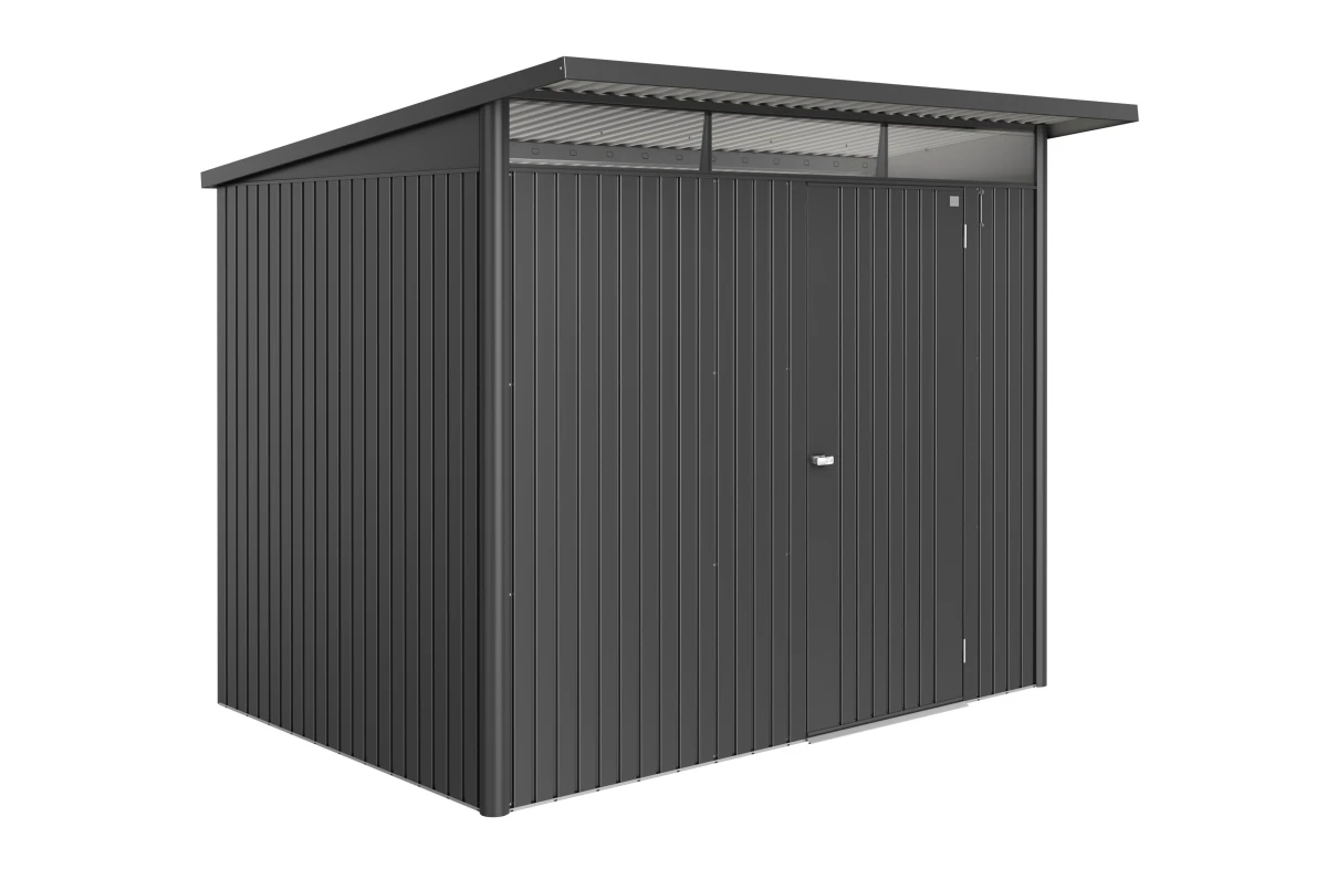 Abri métal BIOHORT AvantGarde ECO A5 porte simple