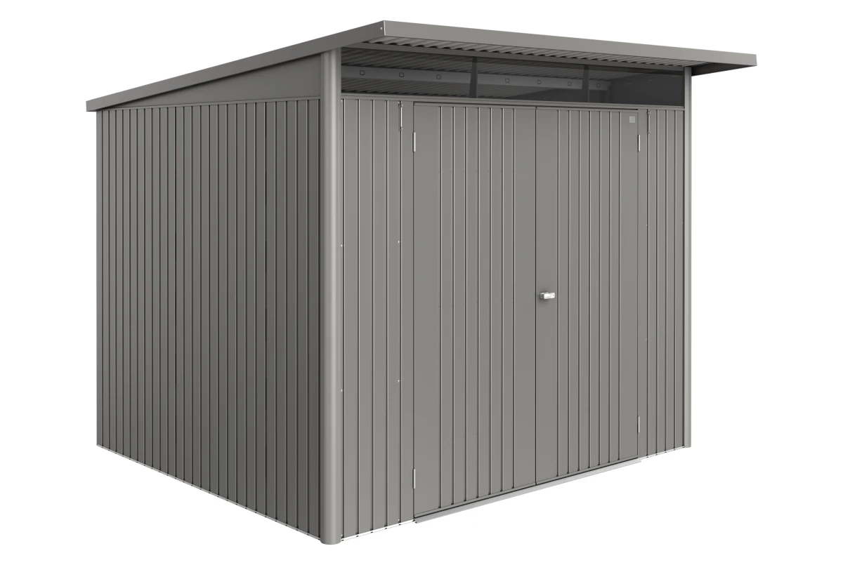 Abri métal BIOHORT AvantGarde ECO A6 double porte