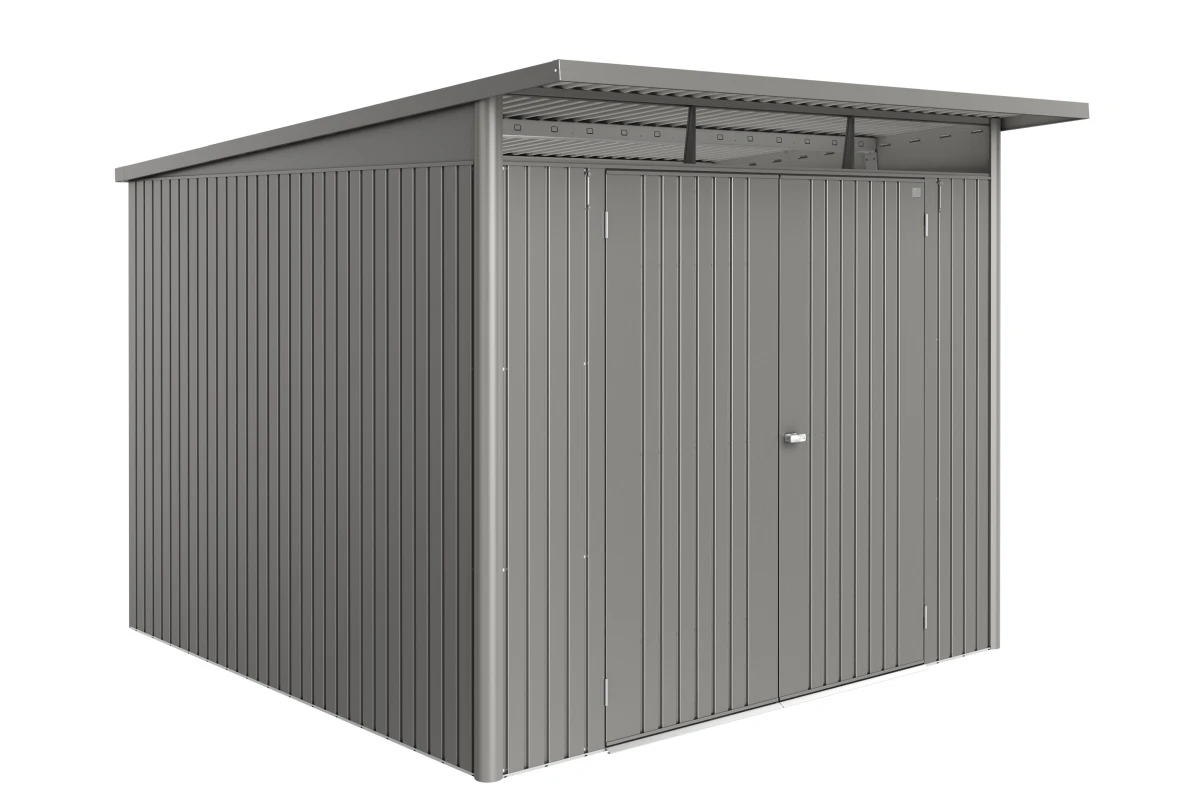 Abri métal BIOHORT AvantGarde ECO A7 double porte