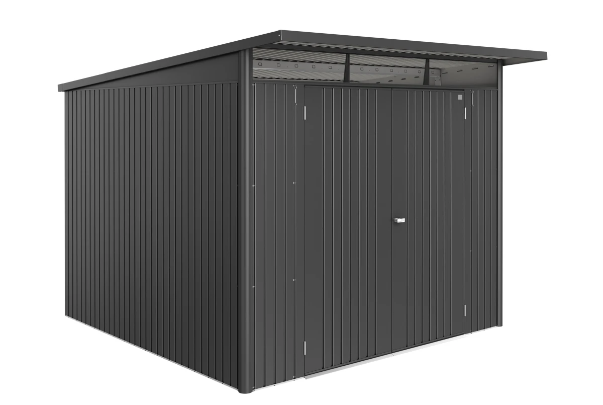 Abri métal BIOHORT AvantGarde ECO A7 double porte