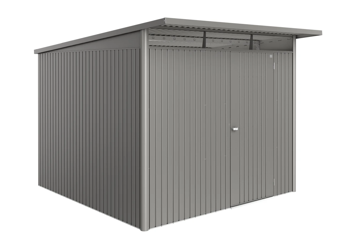 Abri métal BIOHORT AvantGarde ECO A7 porte simple