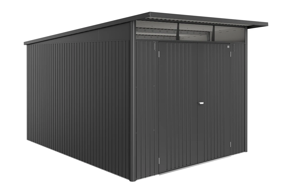 Abri métal BIOHORT AvantGarde ECO A8 double porte