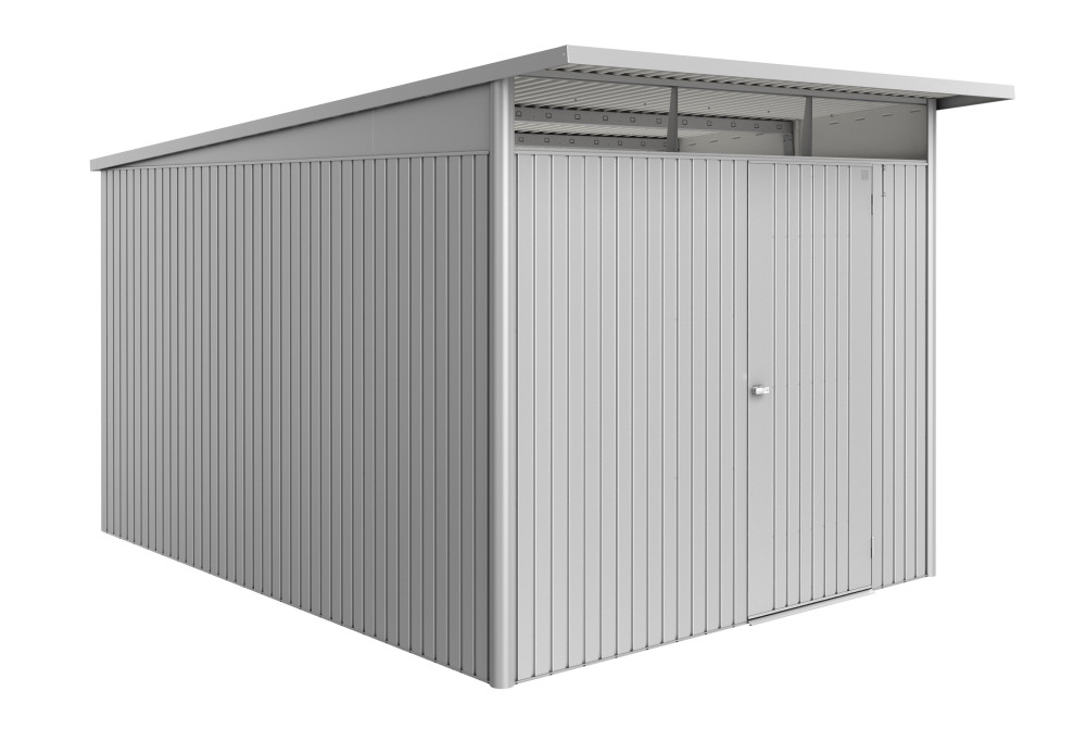Abri métal BIOHORT AvantGarde ECO A8 porte simple