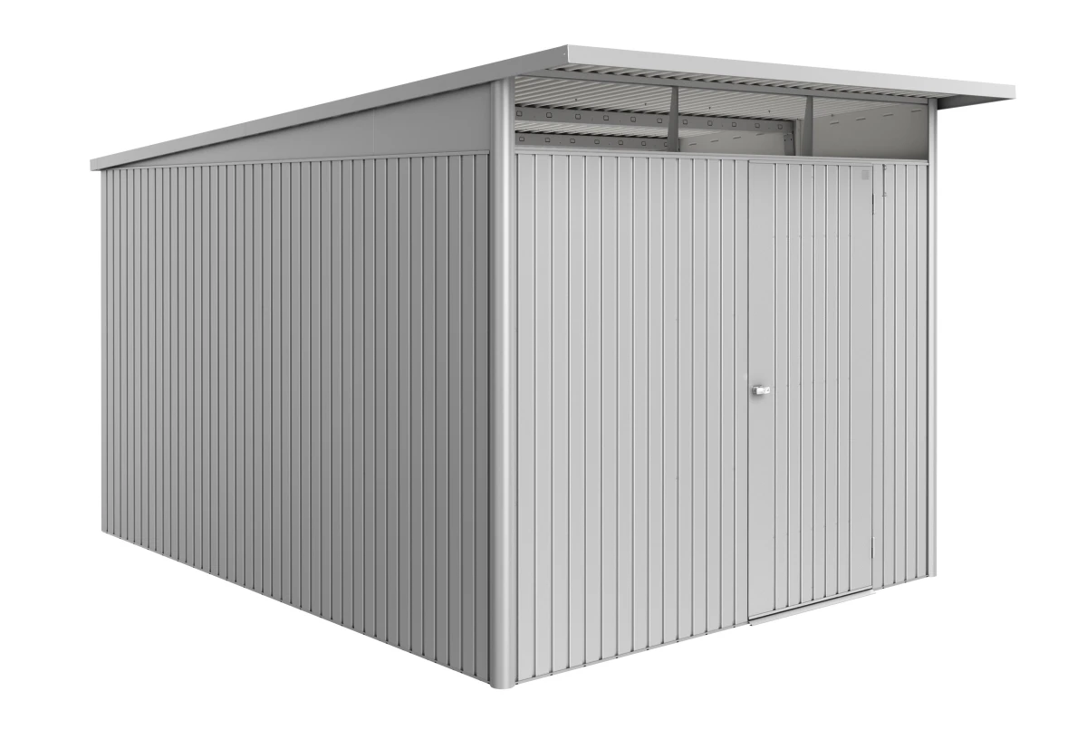 Abri métal BIOHORT AvantGarde ECO A8 porte simple