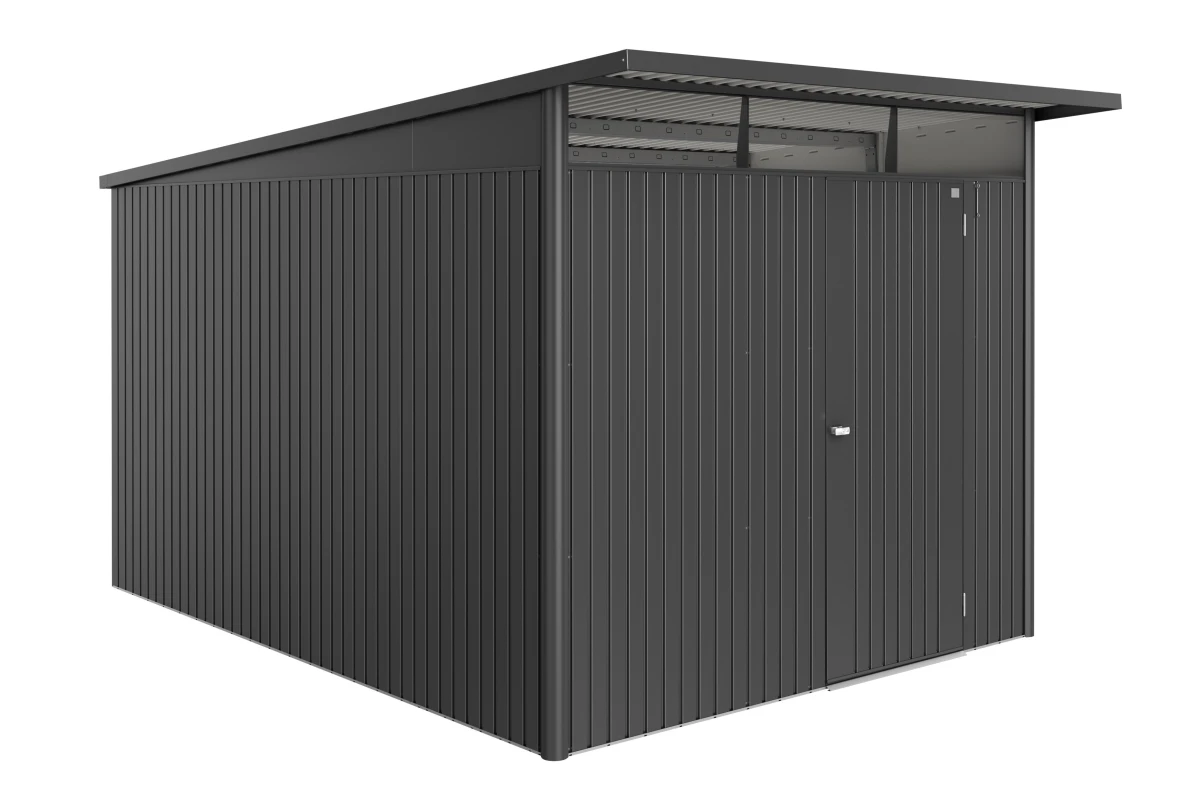 Abri métal BIOHORT AvantGarde ECO A8 porte simple