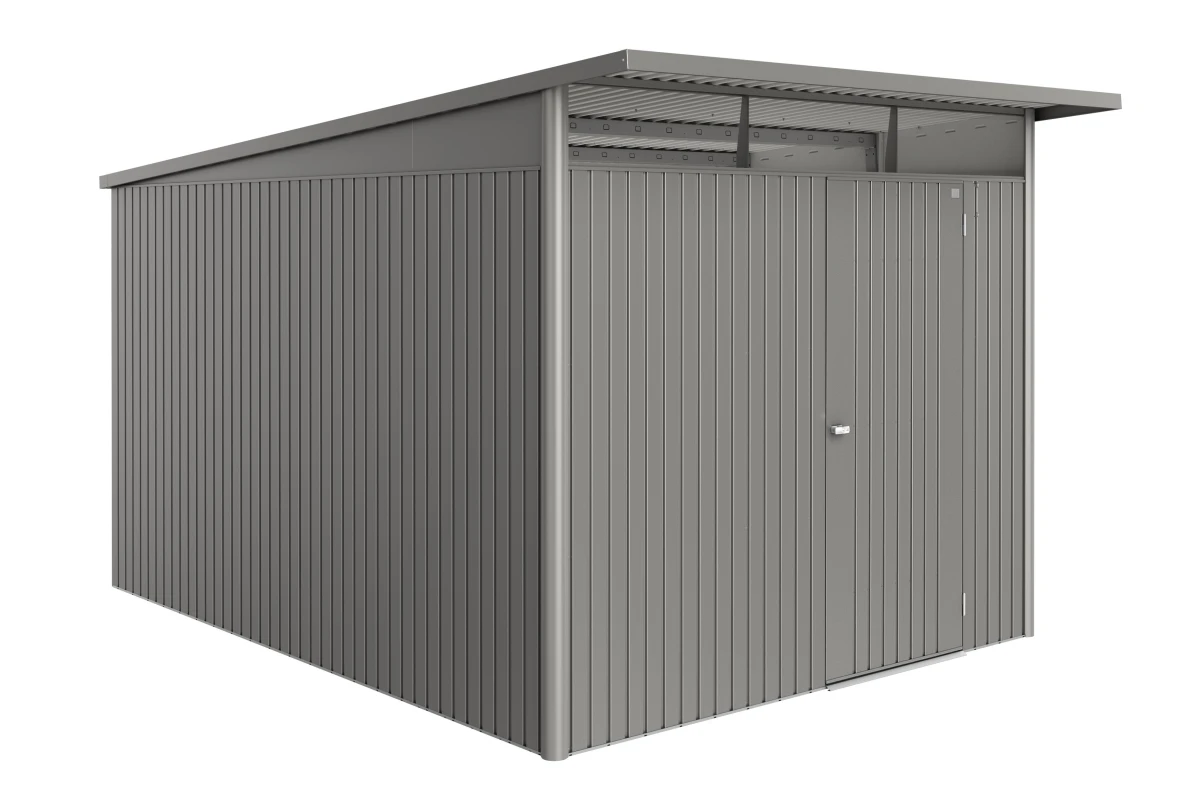 Abri métal BIOHORT AvantGarde ECO A8 porte simple