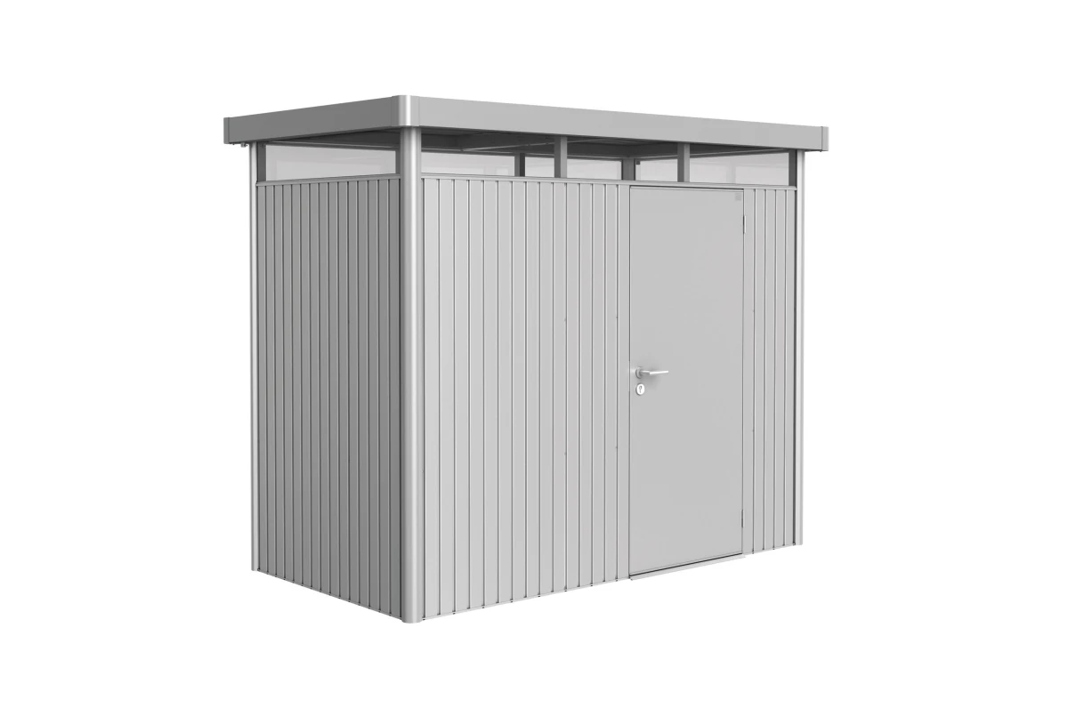 Abri métal BIOHORT HighLine H1 porte simple