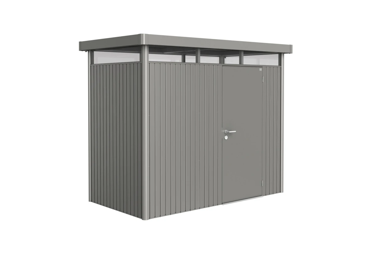 Abri métal BIOHORT HighLine H1 porte simple