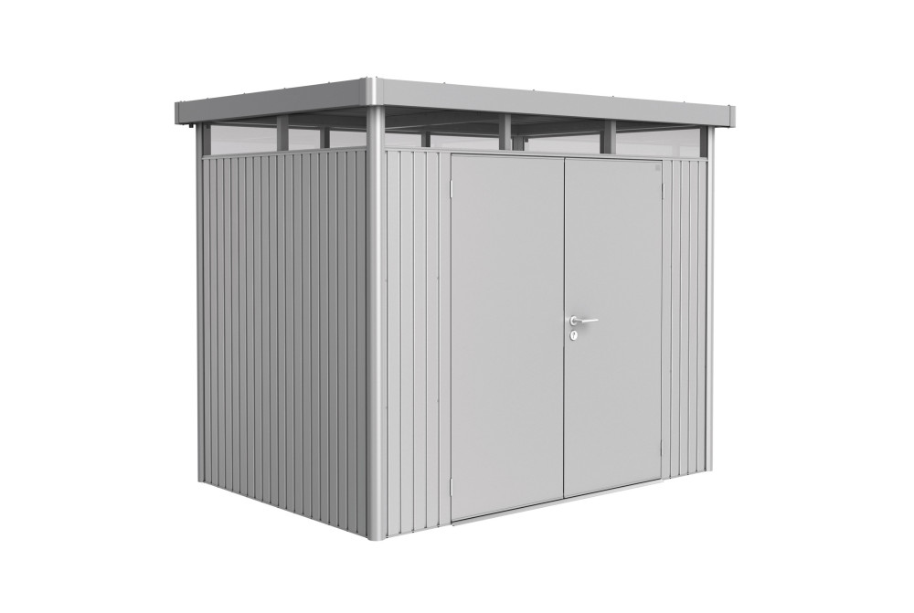 Abri métal BIOHORT HighLine H2 double porte