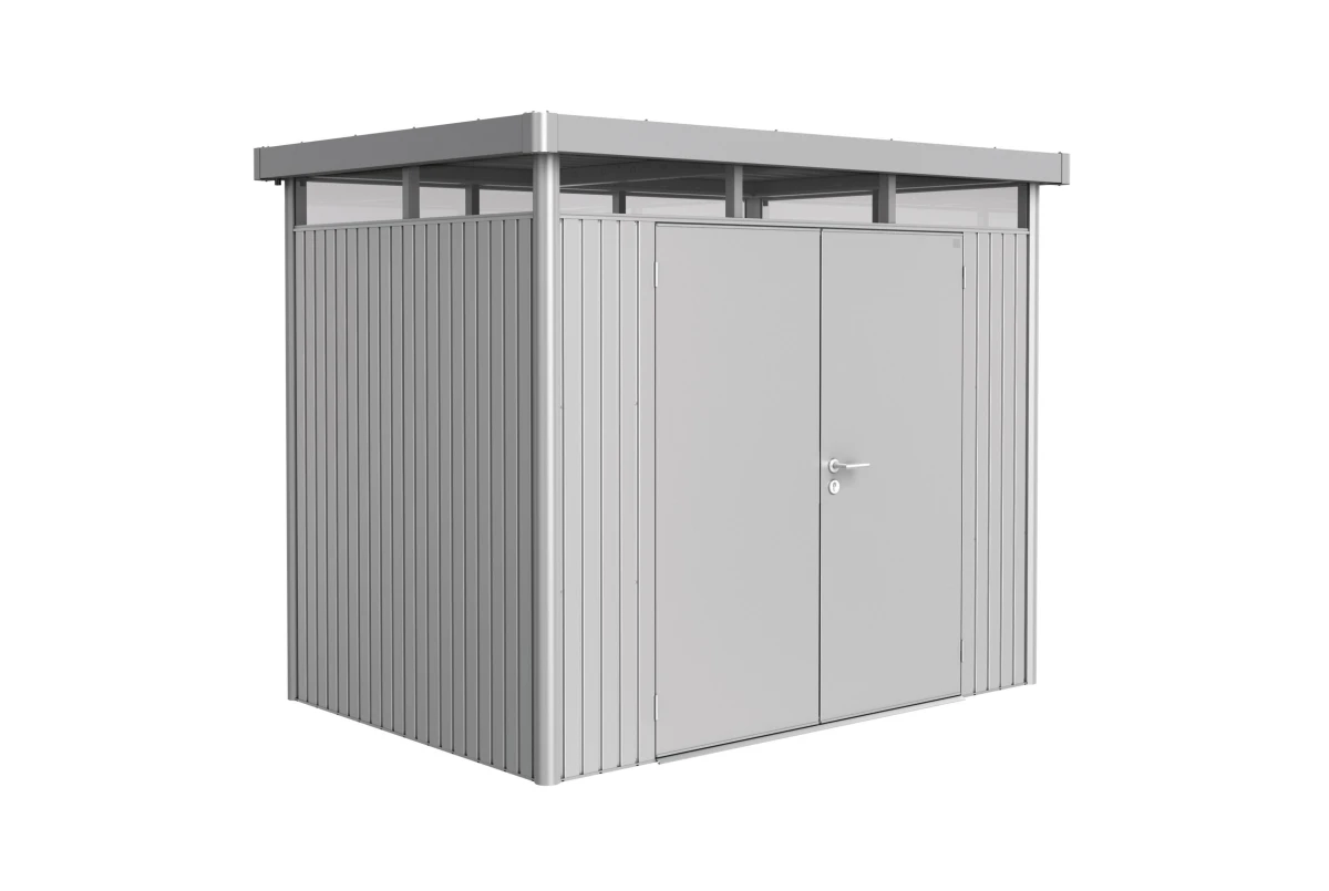 Abri métal BIOHORT HighLine H2 double porte