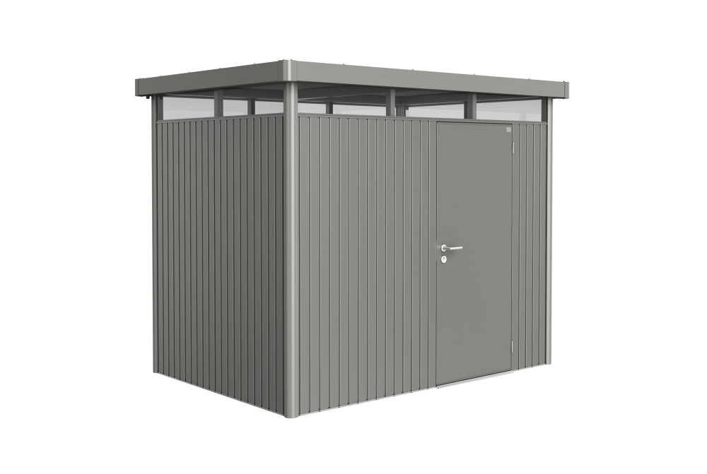 Abri métal BIOHORT HighLine H2 porte simple