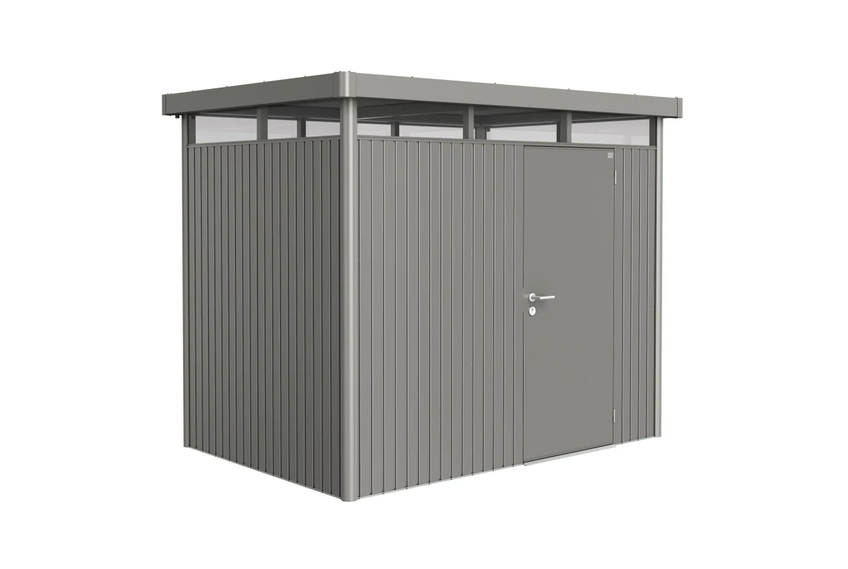 Abri métal BIOHORT HighLine H2 porte simple