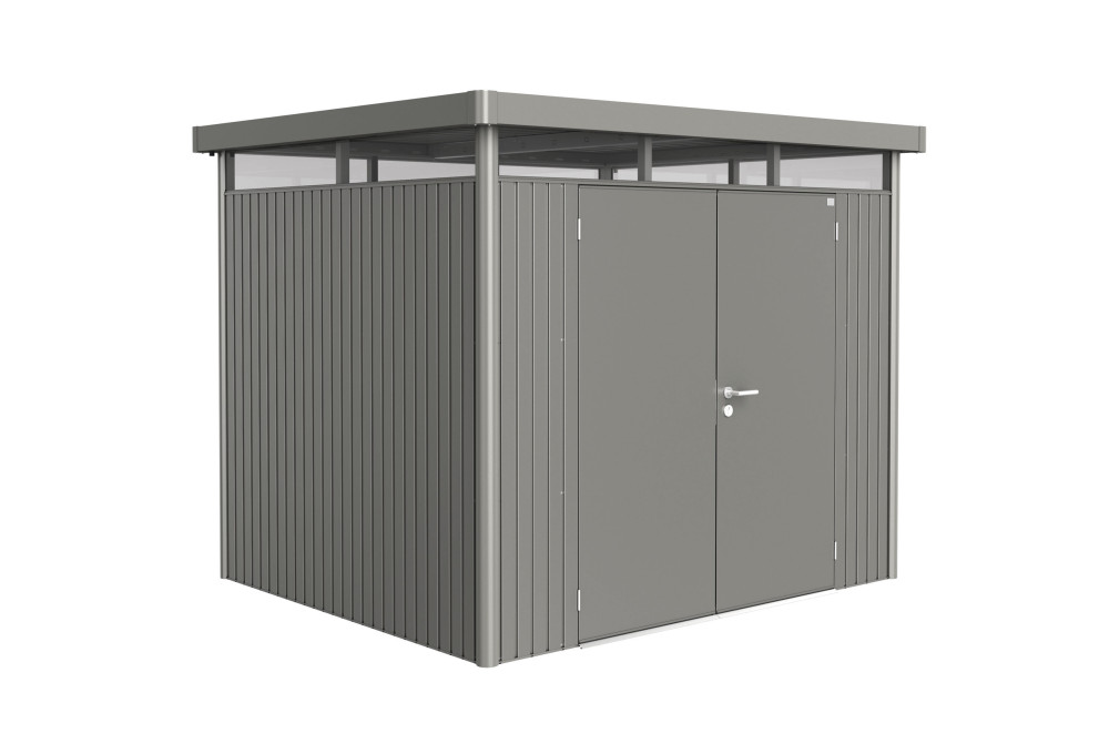 Abri métal BIOHORT HighLine H3 double porte