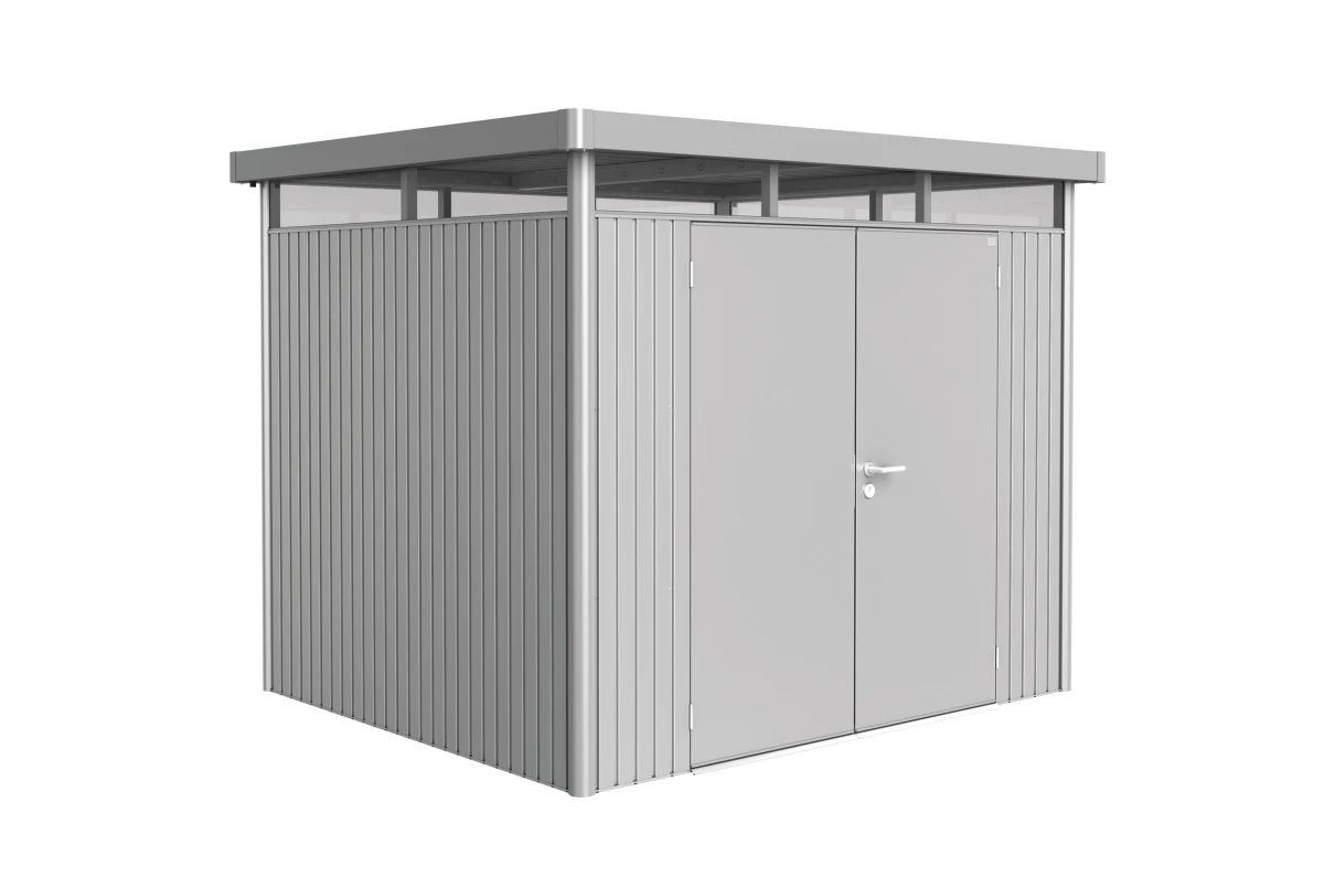 Abri métal BIOHORT HighLine H3 double porte