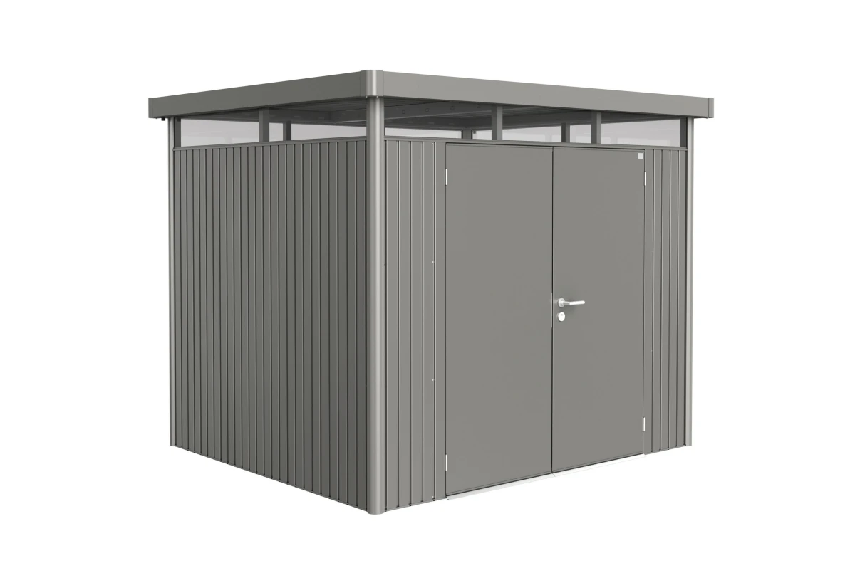 Abri métal BIOHORT HighLine H3 double porte