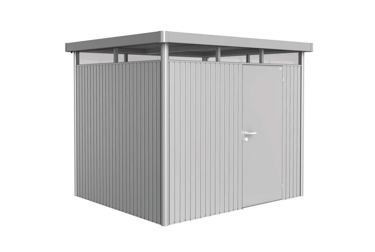 Abri métal BIOHORT HighLine H3 porte simple