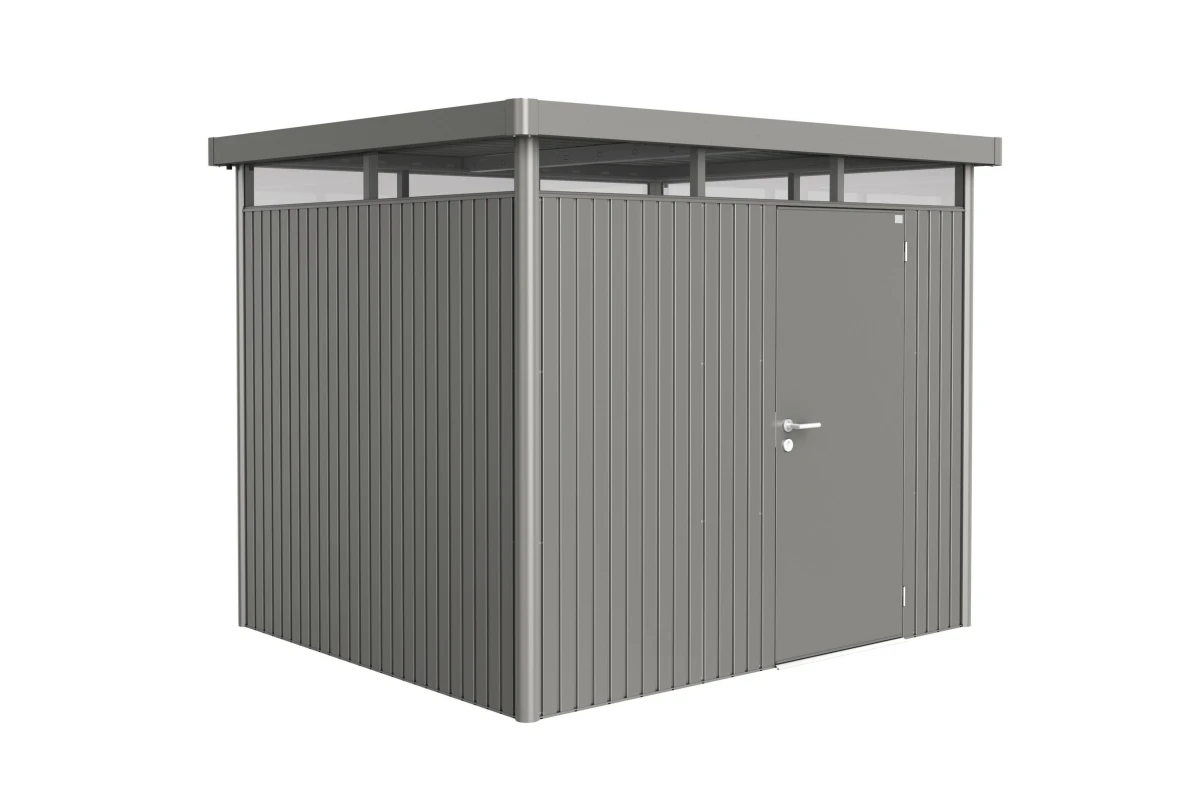 Abri métal BIOHORT HighLine H3 porte simple