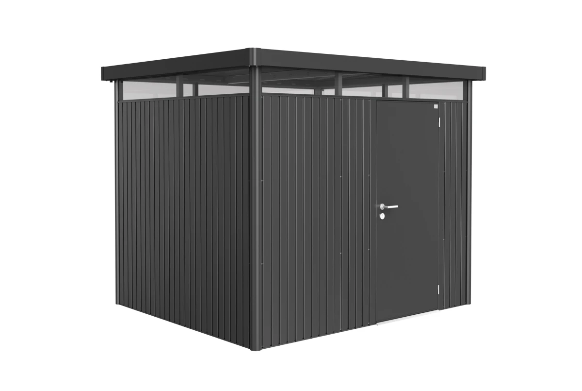 Abri métal BIOHORT HighLine H3 porte simple
