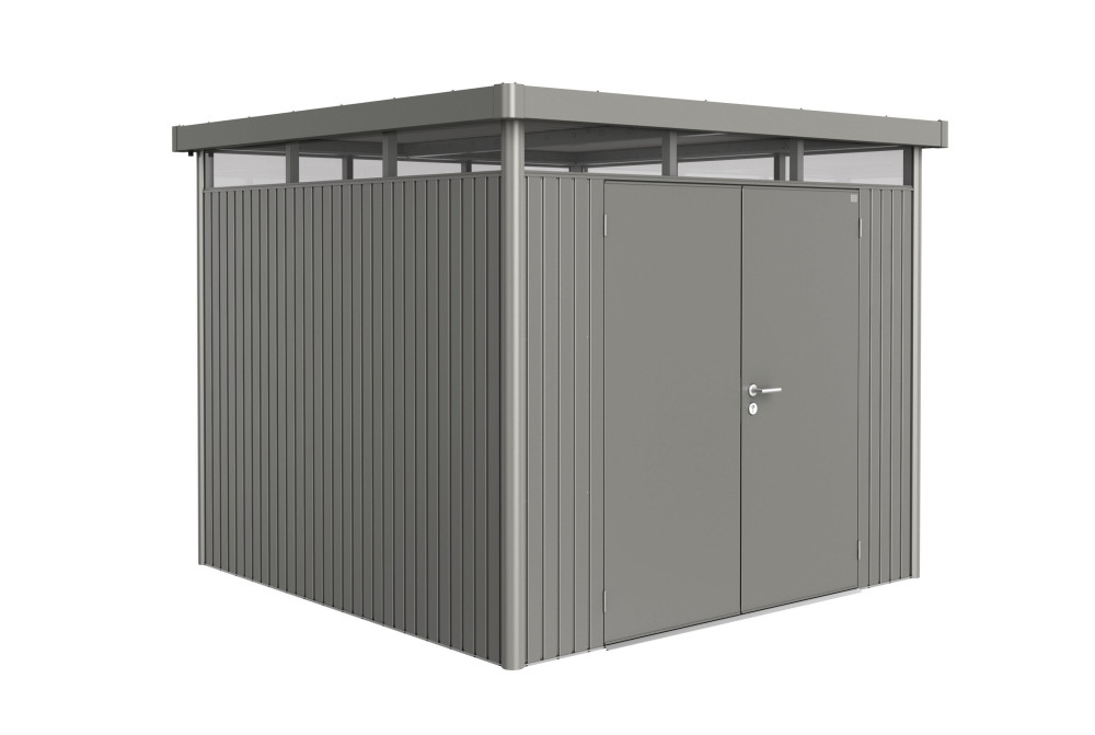 Abri métal BIOHORT HighLine H4 double porte