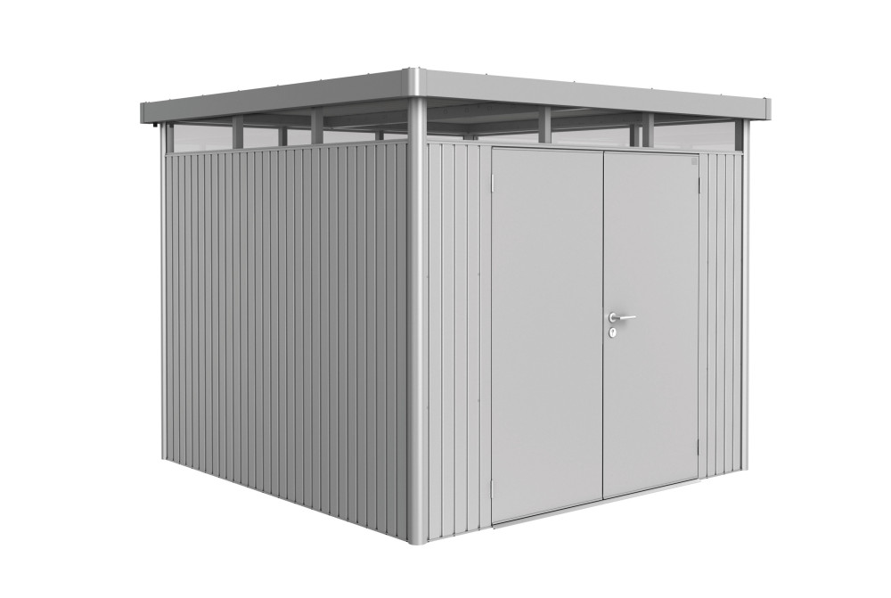 Abri métal BIOHORT HighLine H4 double porte