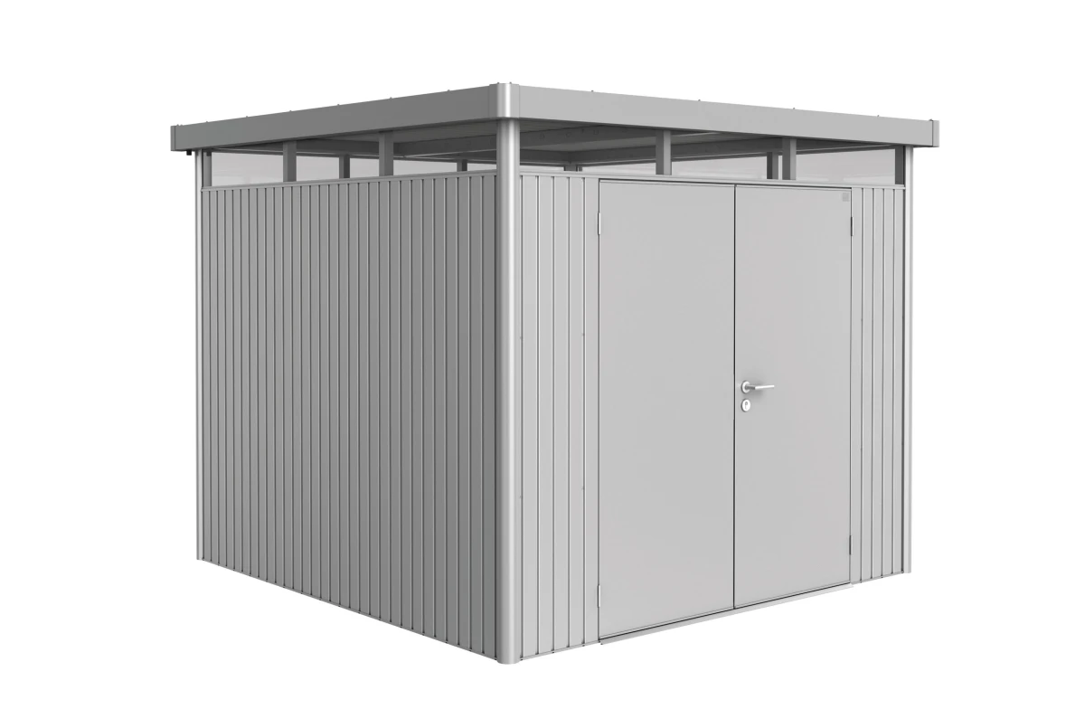 Abri métal BIOHORT HighLine H4 double porte
