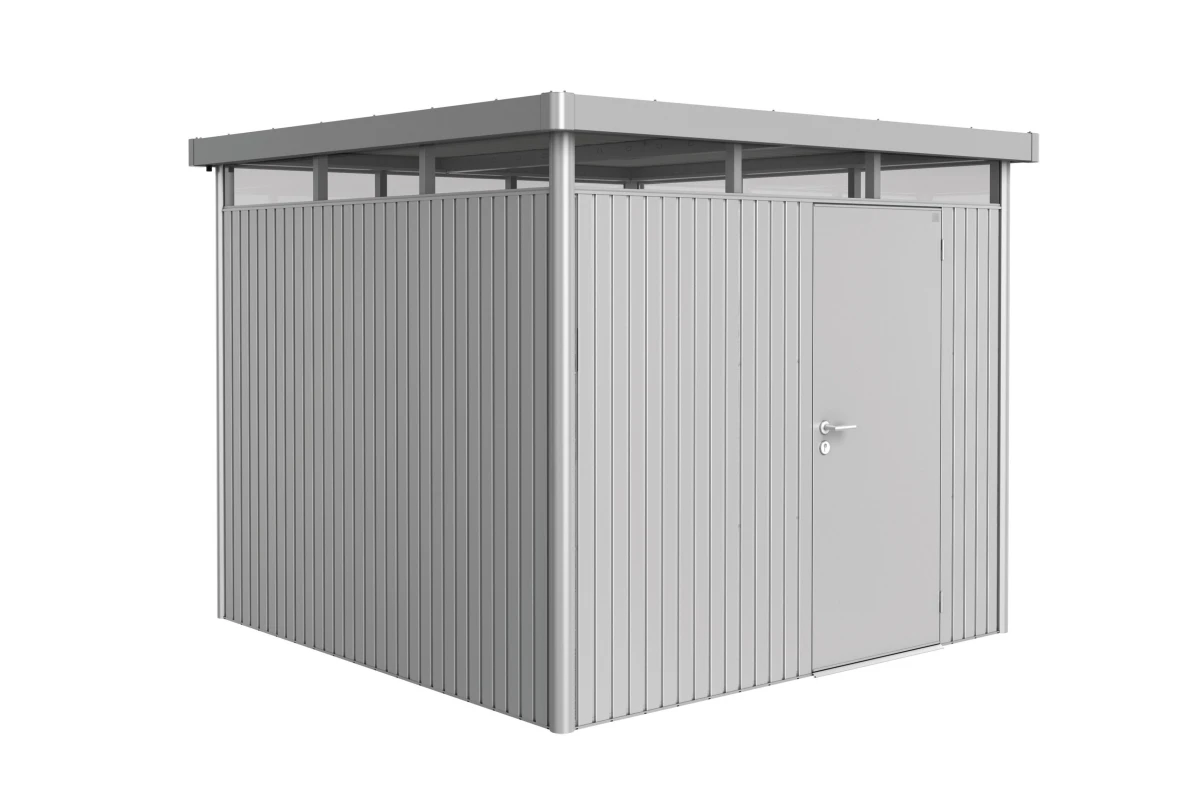 Abri métal BIOHORT HighLine H4 porte simple