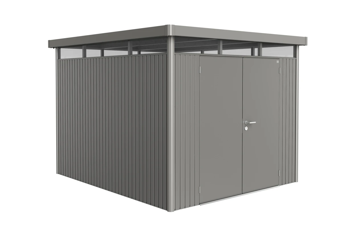 Abri métal BIOHORT HighLine H5 double porte