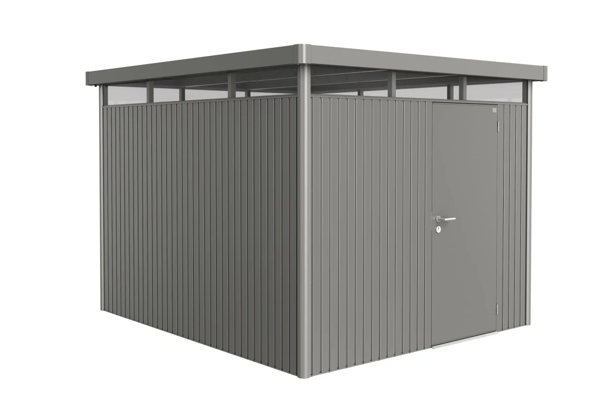 Abri métal BIOHORT HighLine H5 porte simple