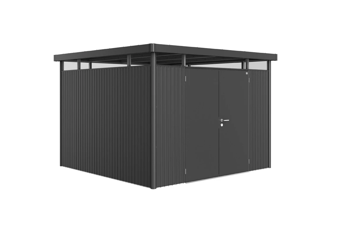 Abri métal BIOHORT HighLine H6 double porte