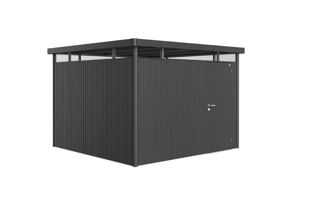 Abri métal BIOHORT HighLine H6 porte simple