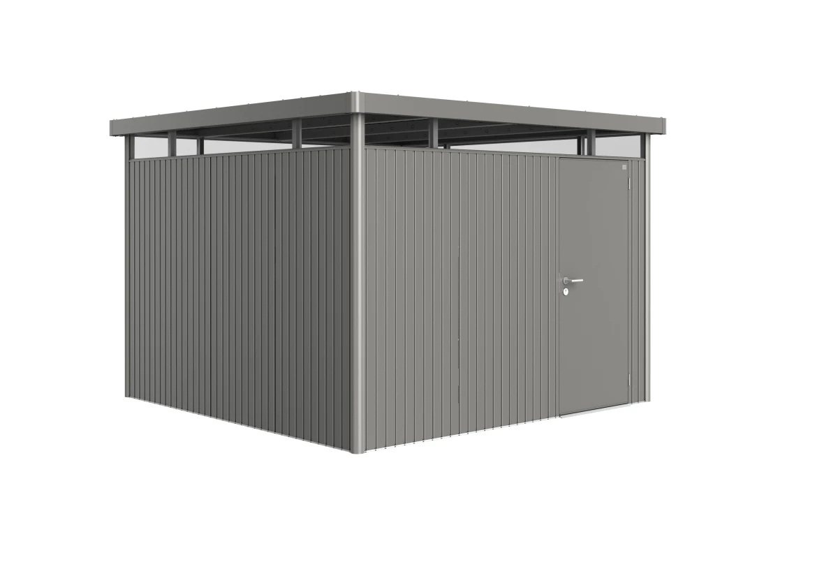 Abri métal BIOHORT HighLine H6 porte simple