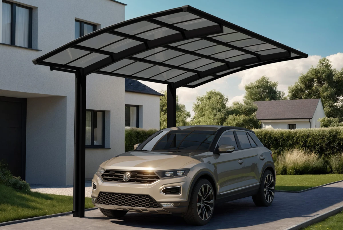 Carport XIMAX PORTOFORTE T80 xl – 4,95m×3,01m – 100 kg/m²
