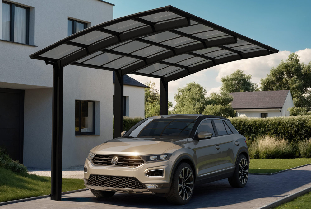 Carport XIMAX PORTOFORTE T110 – 4,95m×2,7m – 137kg/m²