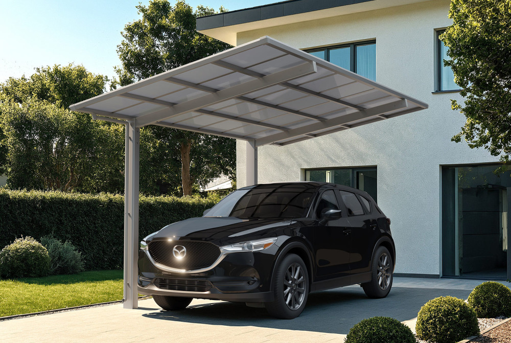 Carport XIMAX LINÉA T60 xl – 4,95m×3,02m – 75kg/m²