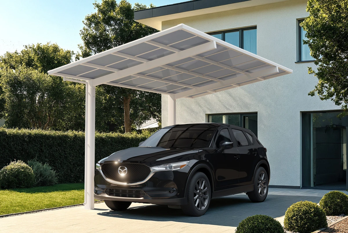 Carport XIMAX LINÉA T80 – 4,95m×2,73m – 100 kg/m²