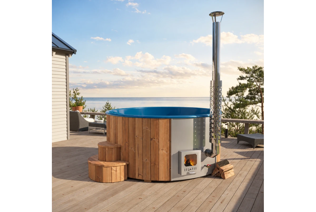 Bain nordique HOT Delux Tub 200 bois Thermowood