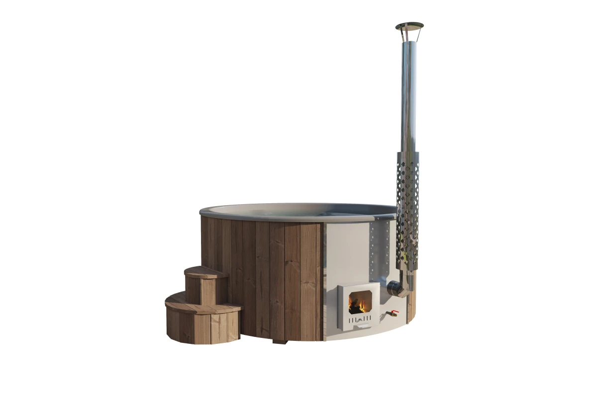 Bain nordique HOT Delux Tub 200 bois Thermowood