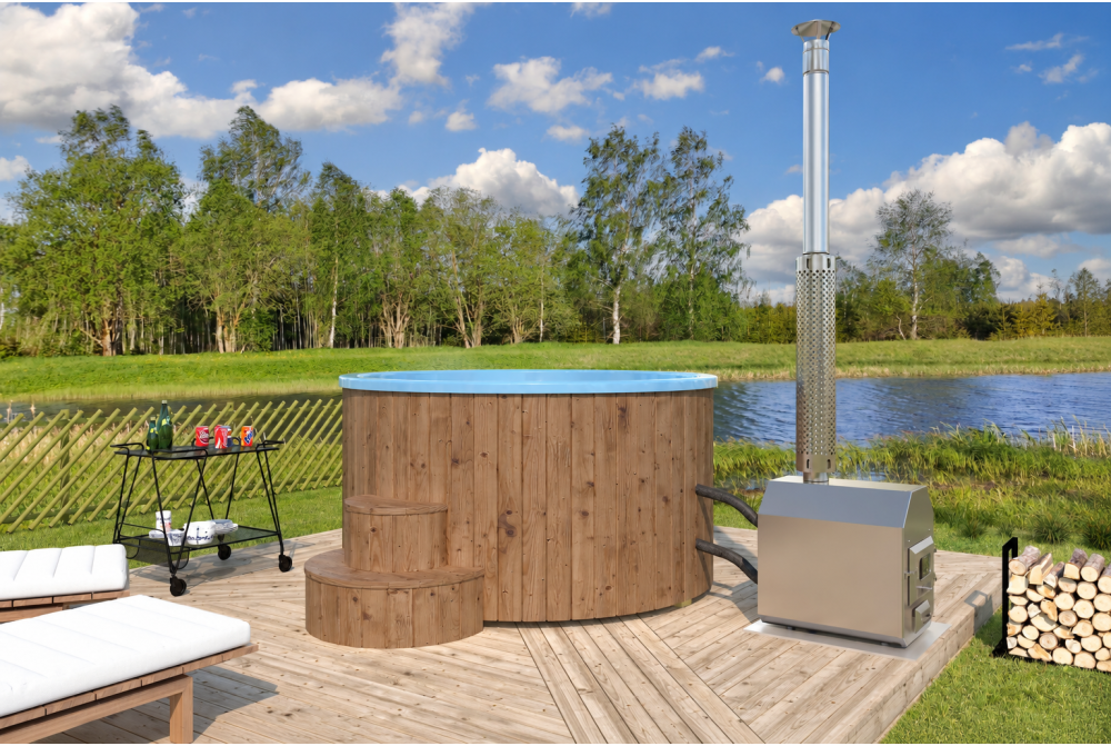 Bain nordique HOT Delux Tub 200 chauffe-eau extérieur