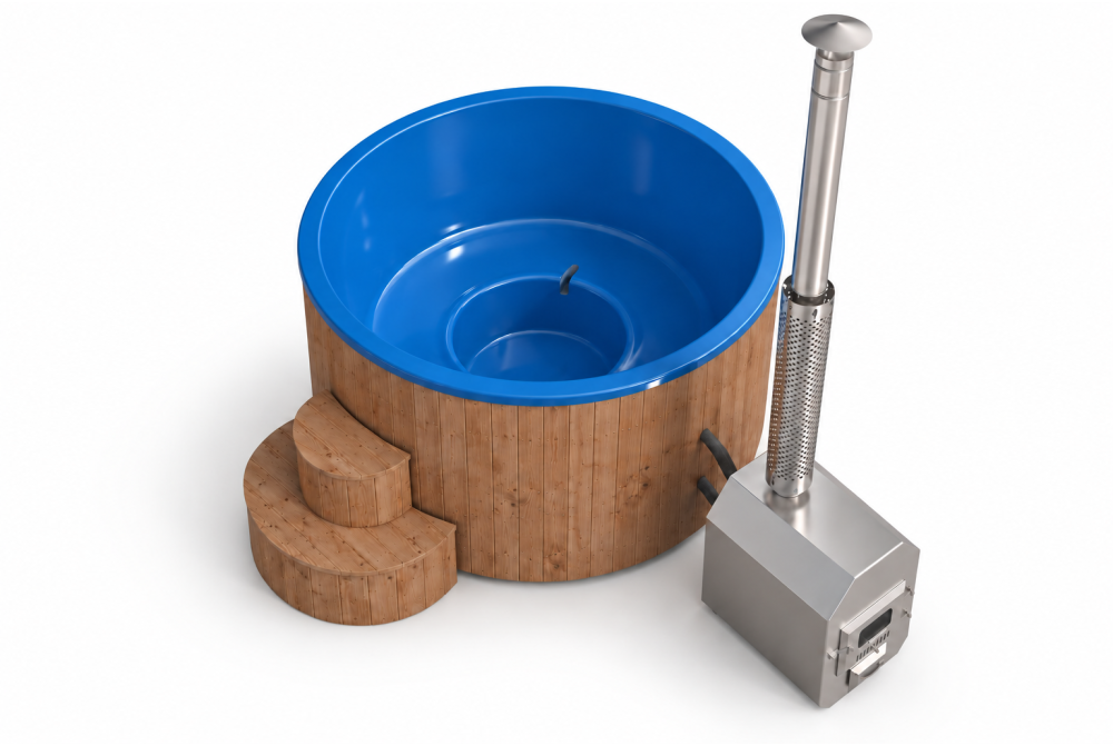 Bain nordique HOT Delux Tub 200 chauffe-eau extérieur