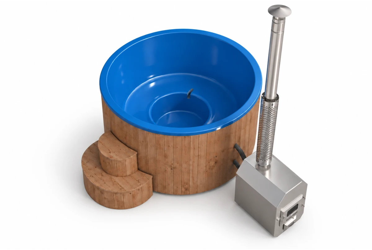 Bain nordique HOT Delux Tub 200 chauffe-eau extérieur