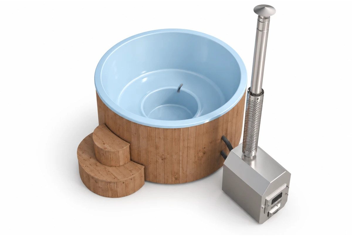 Bain nordique HOT Delux Tub 200 chauffe-eau extérieur