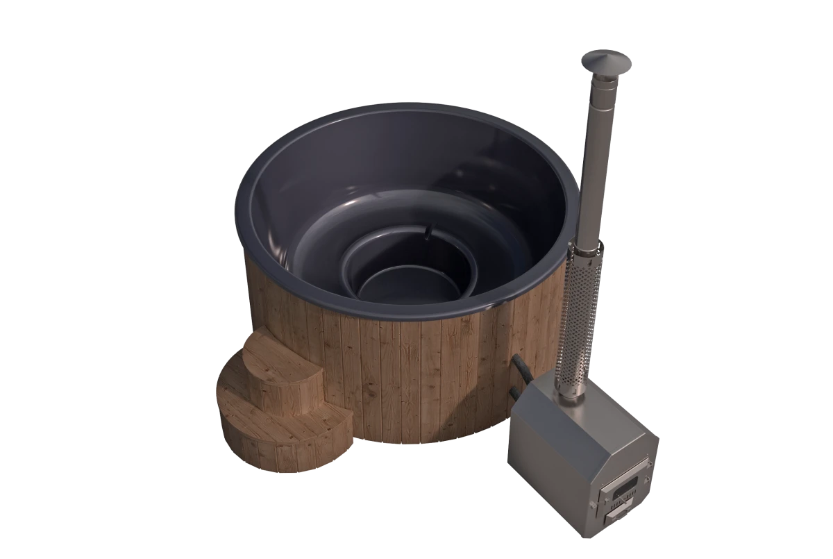 Bain nordique HOT Delux Tub 200 chauffe-eau extérieur