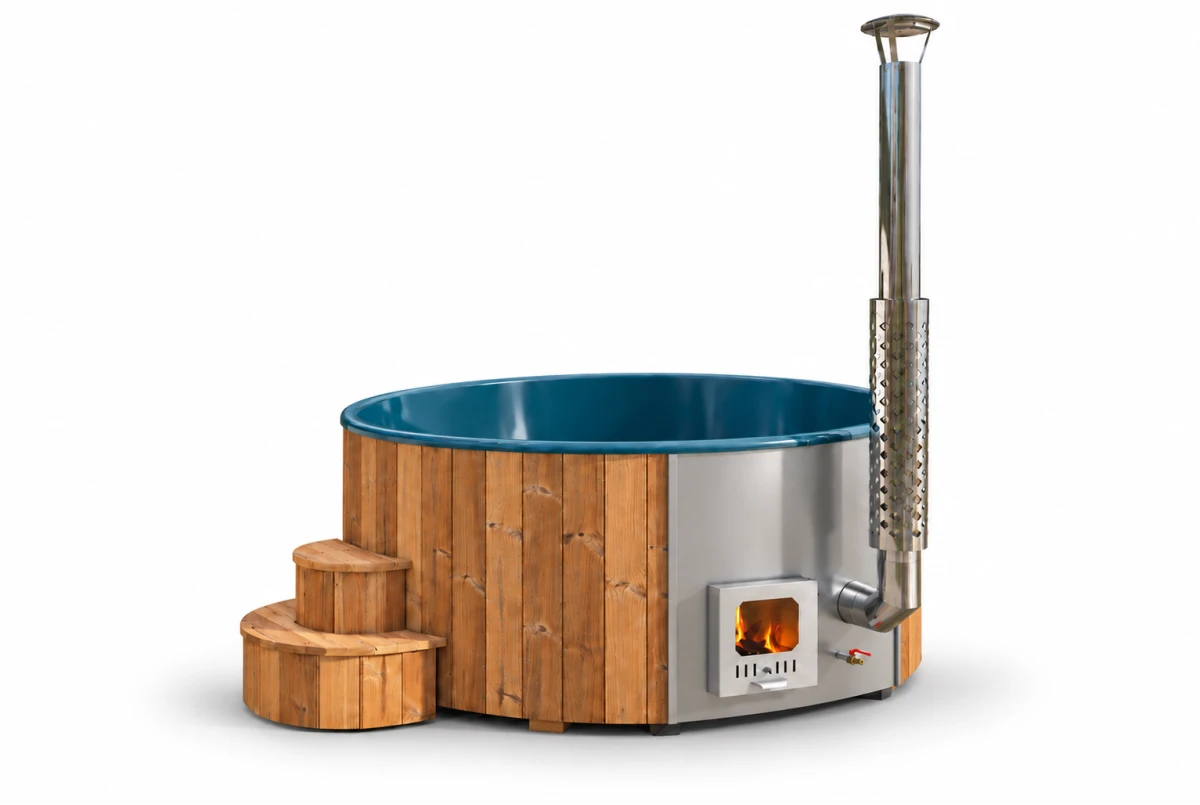 Bain nordique HOT Delux Tub 220 XL bois Thermowood