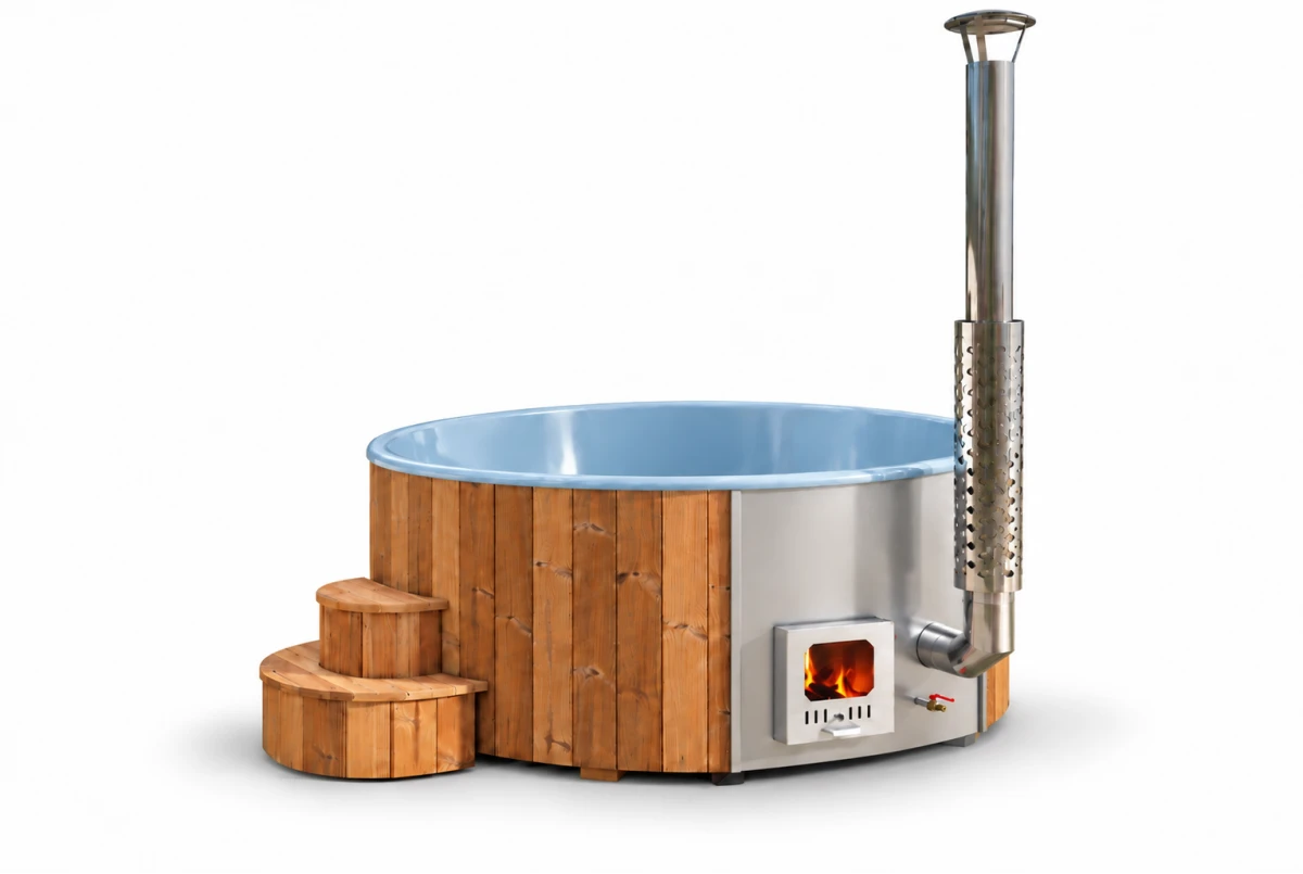 Bain nordique HOT Delux Tub 220 XL bois Thermowood