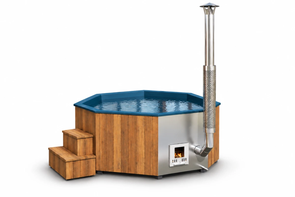 Bain nordique HOT Delux Tub XL Mulliking 240 bois Thermowood