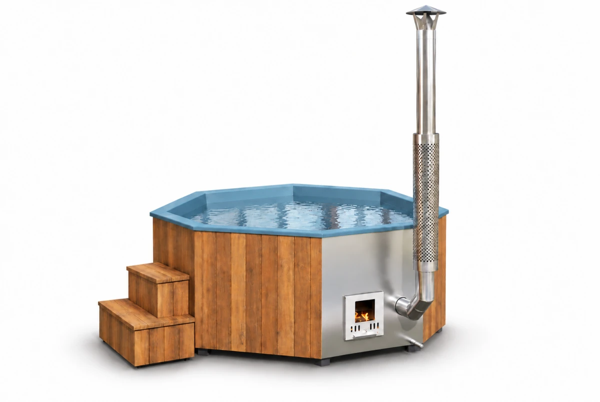 Bain nordique HOT Delux Tub XL Mulliking 240 bois Thermowood