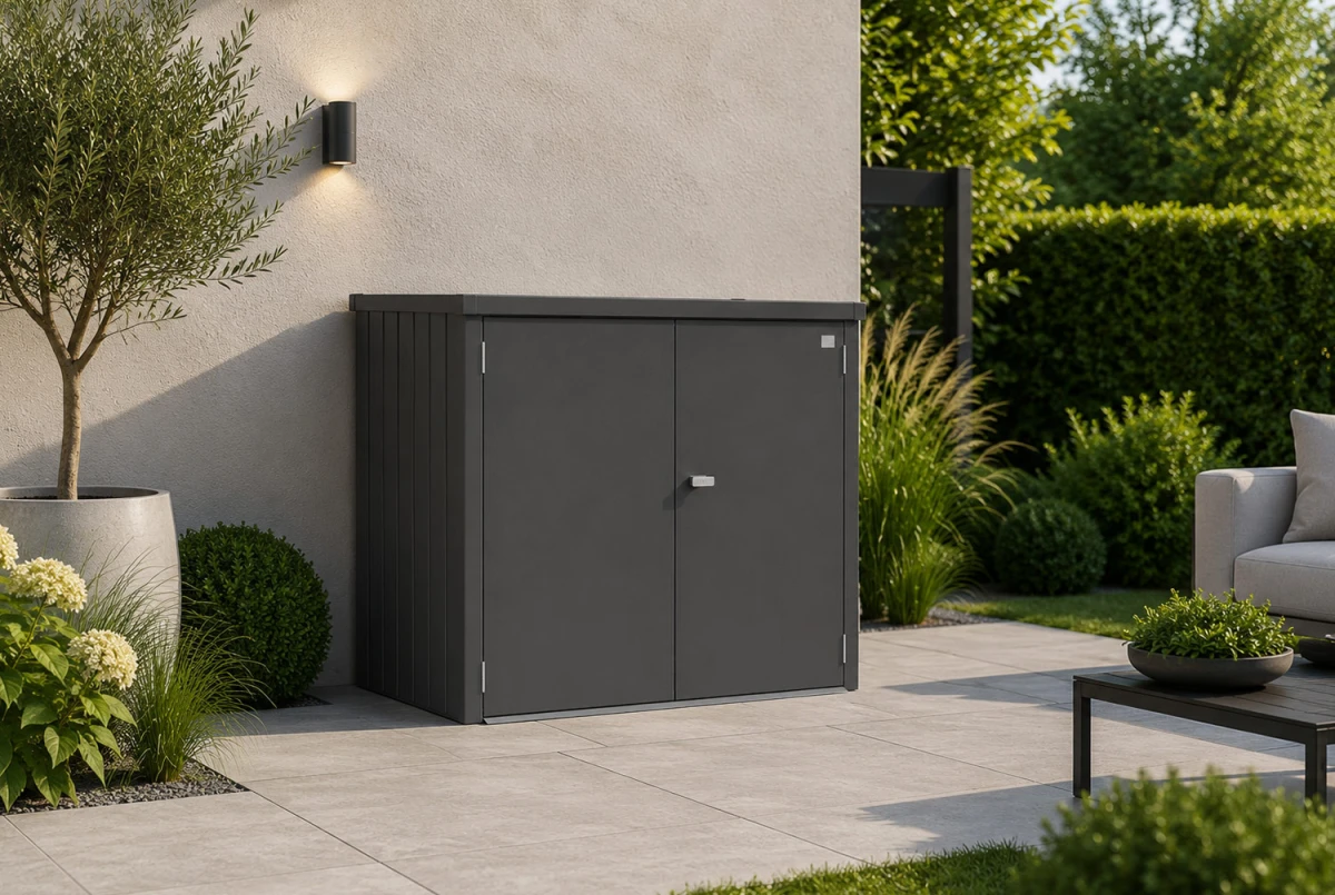Abri poubelles BIOHORT Alex Duo